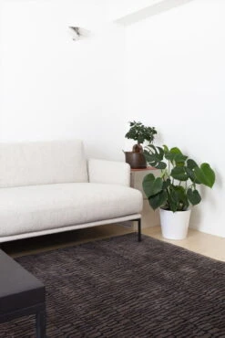 Roots Living Ketju Rug, Charcoal - Brown 9 Roots Living Ketju Rug, Charcoal - Brown -Textile Promotional Store 1 6 8 3interiorKetju Charcoal Brown