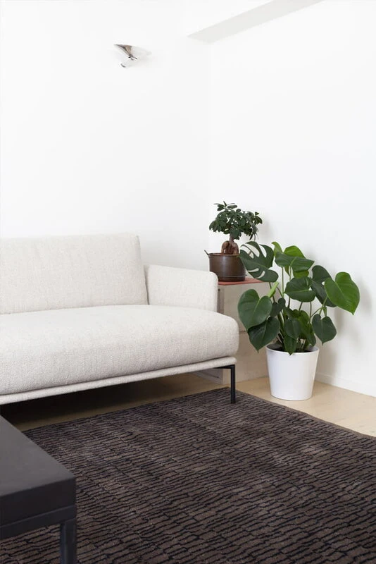 Roots Living Ketju Rug, Charcoal - Brown 6 Roots Living Ketju Rug, Charcoal - Brown - Image 4