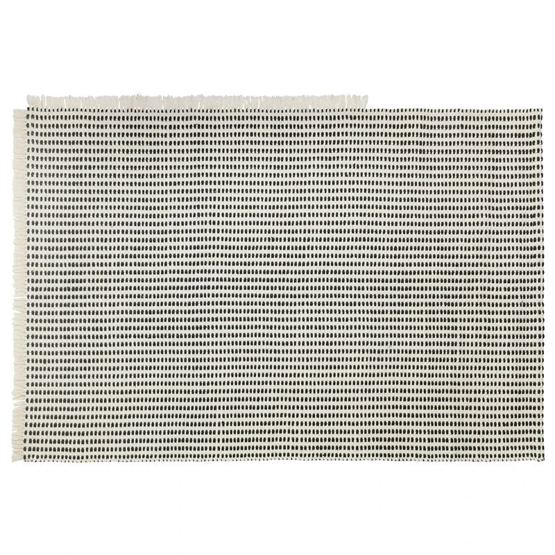 Ferm LIVING Way Rug, 140 X 200 Cm, Off White - Dark Blue 3 Ferm LIVING Way Rug, 140 X 200 Cm, Off White - Dark Blue