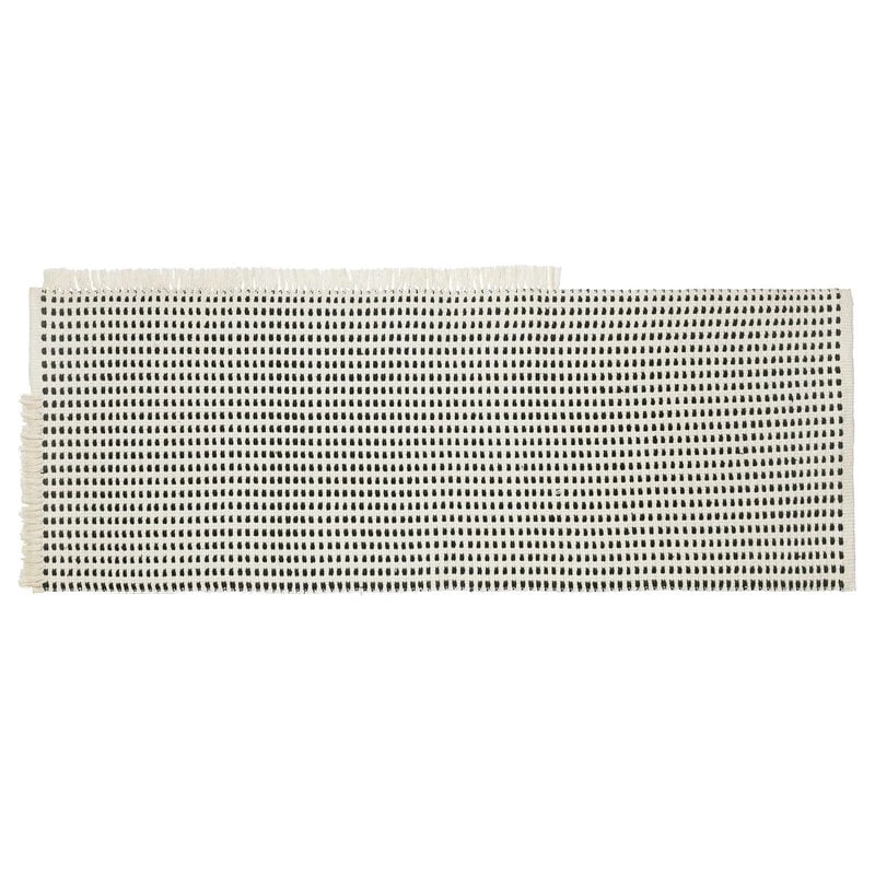 Ferm LIVING Way Rug, 70 X 180 Cm, Off White - Dark Blue 3 Ferm LIVING Way Rug, 70 X 180 Cm, Off White - Dark Blue
