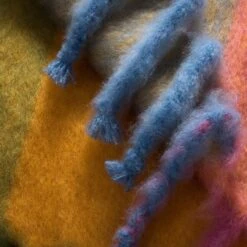 Lena Rewell BonBon Mohair Blanket 130 X 180 Cm