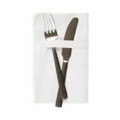The Organic Company Dinner Napkin, 4 Pcs, White 9 The Organic Company Dinner Napkin, 4 Pcs, White -Textile Promotional Store 1134 200 Dinner Napkins Natural White Props