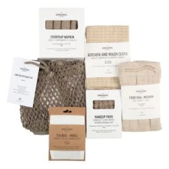 The Organic Company Zero Waste Basic Set, Earth Color Mix
