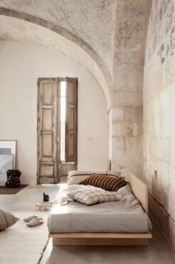 Ferm LIVING Daze Bedspread 240 X 250 Cm, Sand -Textile Promotional Store 121 2212