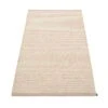 Pappelina Effi Rug 85 X 160 Cm, Mud - Beige - Vanilla -Textile Promotional Store 128Pappelina 19 TH