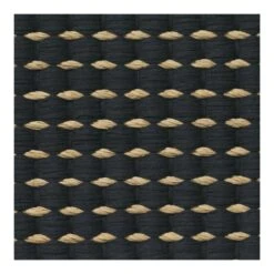 Textile Promotional Store 5 Woodnotes Duetto 1 Rug, Natural - Black