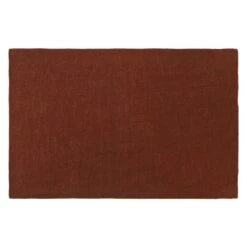 Ferm LIVING Linen Placemat, 2 Pcs, Cinnamon