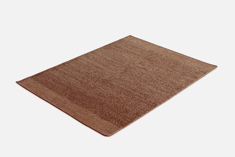 Woud Rombo Rug, 170 X 240 Cm, Rust 4 Woud Rombo Rug, 170 X 240 Cm, Rust - Image 2