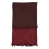 Woud Double Throw, Indian Red - Chestnut Brown -Textile Promotional Store 160552 Double throw indian red chestnut brown 1 exposed