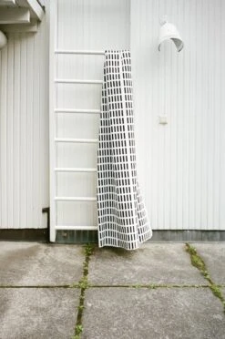 Artek Siena Cotton Fabric, 150 X 300 Cm, White - Black -Textile Promotional Store 1961545 Siena Fabric white black master