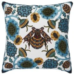 Klaus Haapaniemi & Co. Flower Bee Cushion Cover, Velvet