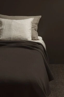 Roots Living Polku Bedspread, 280 X 260 Cm, Grey -Textile Promotional Store 2 4 2 2 Polku bedspread grey interior4 1