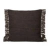 Ferm LIVING Kelim Fringe Cushion, Small, Dark Melange -Textile Promotional Store 2019FermLiving AK