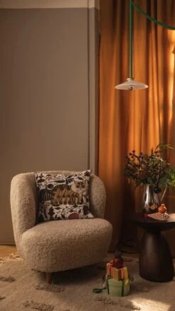 Klaus Haapaniemi & Co. Les Chats Norma Cushion Cover, Linen -Textile Promotional Store 2021 09 30 FDS Valmiit VVV 40