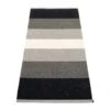 Pappelina Kim Rug, 70 X 160 Cm, Black