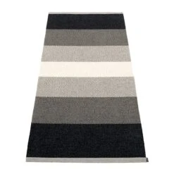 Pappelina Kim Rug, 70 X 160 Cm, Black