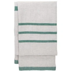 Lapuan Kankurit Usva Tablecloth, 150 X 260 Cm, Linen - Aspen Green