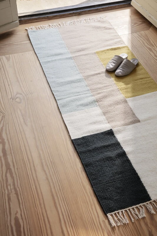 Ferm LIVING Kelim Runner, Squares, 70 X 180 Cm 4 Ferm LIVING Kelim Runner, Squares, 70 X 180 Cm - Image 2