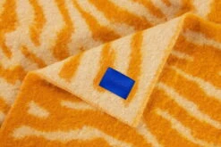 Hem Monster Throw, 180 X 130 Cm, Stripe, Ochre - Off-white -Textile Promotional Store 30529MonsterThrowStripeOchreOff White04 2048x2048