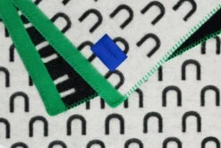 Hem Arch Throw, 130 X 180 Cm, Black - White - Green -Textile Promotional Store 30572ArchThrowBlack White Green02 2048x2048