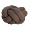 Design House Stockholm Knot Cushion, M, Brown 1 Design House Stockholm Knot Cushion, M, Brown -Textile Promotional Store 307DHS AK