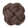 Design House Stockholm Knot Cushion, Brown -Textile Promotional Store 312DHS AK