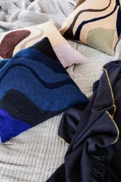 Ferm LIVING Vista Cushion, Dark Blue 11 Ferm LIVING Vista Cushion, Dark Blue -Textile Promotional Store 316 18114 2