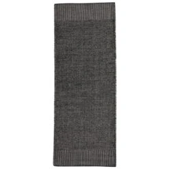 Woud Rombo Rug, 75 X 200 Cm, Grey