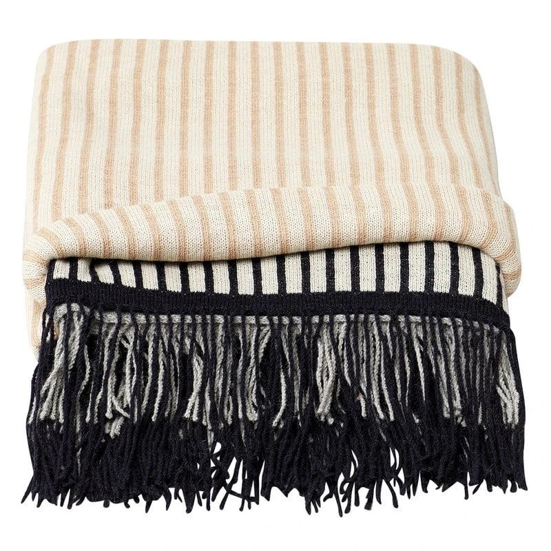 Form & Refine Aymara Plaid, 190 X 130 Cm, Pattern Stripes 4 Form & Refine Aymara Plaid, 190 X 130 Cm, Pattern Stripes - Image 2