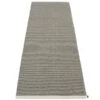 Pappelina Mono Rug, 85 X 260 Cm, Charcoal -Textile Promotional Store 33Pappelina iso HV