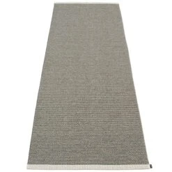 Pappelina Mono Rug, 85 X 260 Cm, Charcoal