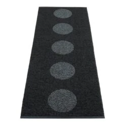 Pappelina Vera 2.0 Rug, 70 X 200 Cm, Black