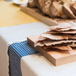 Artek Rivi Acrylic Coated Fabric, 145 X 300 Cm, White - Blue -Textile Promotional Store 3ArtekSS2017 iso HV