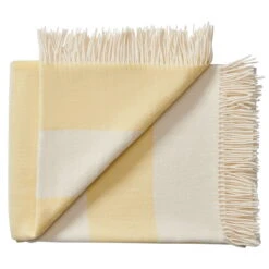 Silkeborg Uldspinderi The Sweater Throw, Yellow