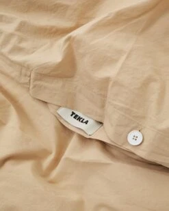 Tekla Single Duvet Cover, 150 X 210 Cm, Sand Beige -Textile Promotional Store 4 copy