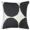 Marimekko Kivet Cushion Cover 50 X 50 Cm, Off White - Black 1 Marimekko Kivet Cushion Cover 50 X 50 Cm, Off White - Black -Textile Promotional Store 400 Marimekko TH
