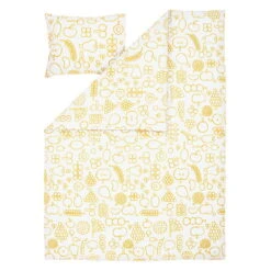 Iittala OTC Frutta Duvet Cover Set, 150 X 210 Cm, Yellow