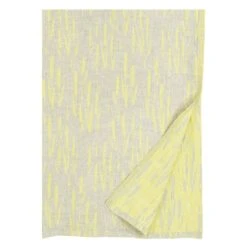 Lapuan Kankurit Osmankäämi Table Cloth/throw, 145 X 200 Cm, Linen - Yellow