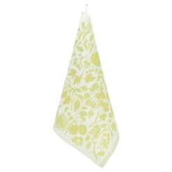 Lapuan Kankurit Puutarha Towel/napkin, White - Lime