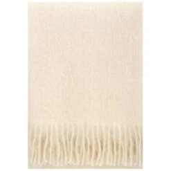 Lapuan Kankurit Saaga Uni Mohair Blanket, Off White