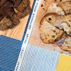 Artek Rivi Acrylic Coated Fabric, 145 X 300 Cm, White - Blue -Textile Promotional Store 4ArtekSS2017 iso HV