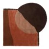 Ferm LIVING View Tufted Rug, Red Brown -Textile Promotional Store 4fermliving view matto pun ma