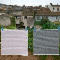 Pappelina Mono Rug, 85 X 160 Cm, Charcoal 8 Pappelina Mono Rug, 85 X 160 Cm, Charcoal -Textile Promotional Store 51PappelinaMono HV 4