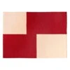 HAY Ethan Cook Flat Works Rug, 170 X 240 Cm, Red Offset -Textile Promotional Store 541394 Ethan Cook Flat Works 170x240 red offset