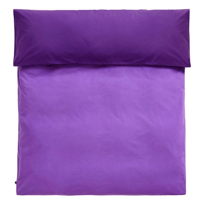 HAY Duo Duvet Cover, Vivid Purple 3 HAY Duo Duvet Cover, Vivid Purple
