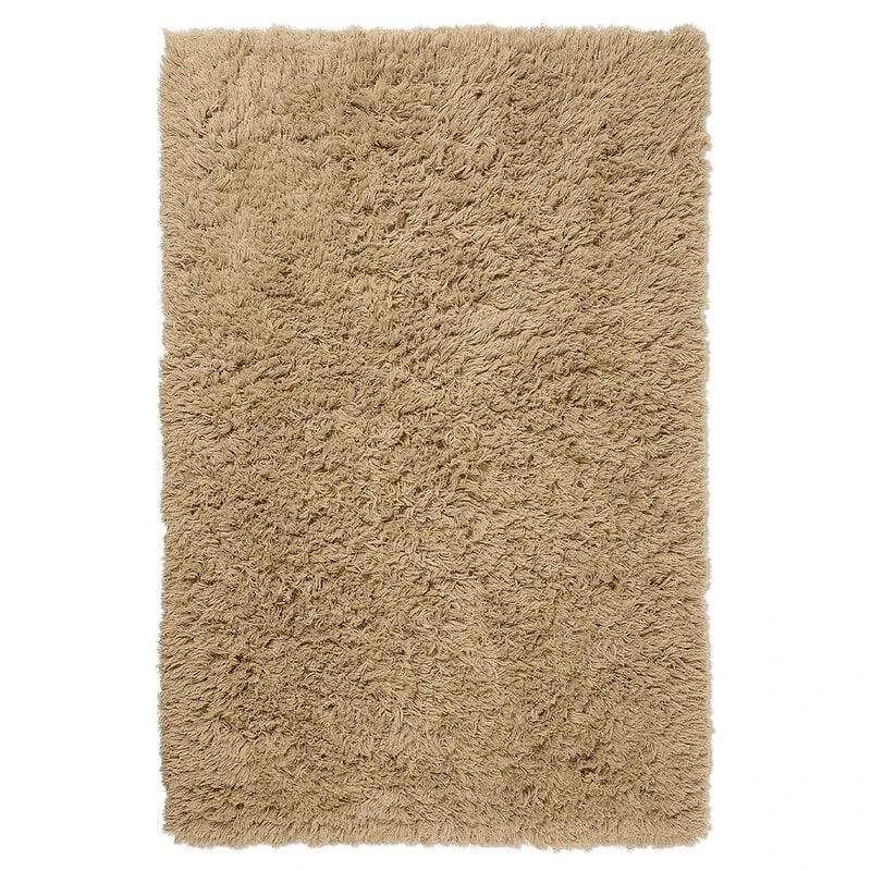 Ferm LIVING Meadow High Pile Rug, Small, Light Sand 3 Ferm LIVING Meadow High Pile Rug, Small, Light Sand