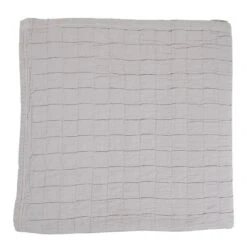 Matri Aava Bed Cover, 160 X 260 Cm, Light Grey