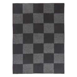 Anno Ala Throw, 130 X 180 Cm, Dark Grey - Black