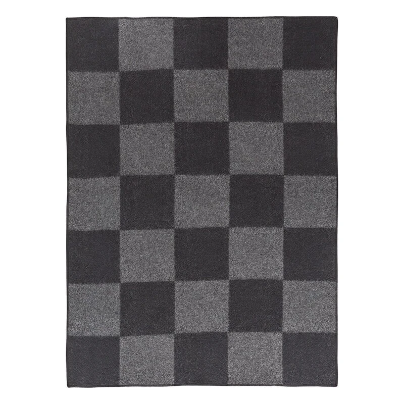 Anno Ala Throw, 130 X 180 Cm, Dark Grey - Black 3 Anno Ala Throw, 130 X 180 Cm, Dark Grey - Black