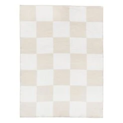 Anno Ala Throw, 130 X 180 Cm, White - Sand